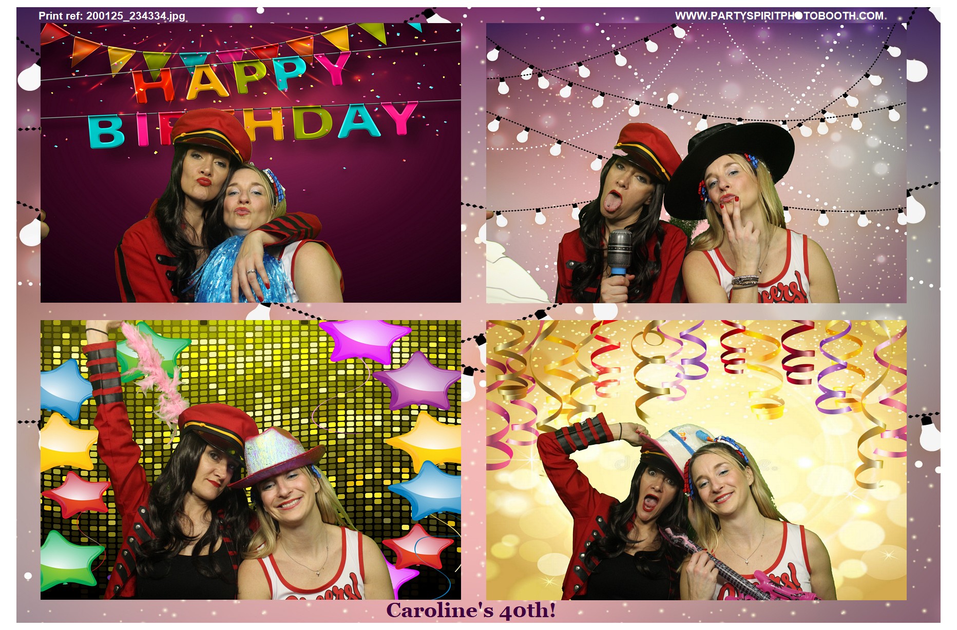 Caroline’s 40th | View more photos from the event at gallery.partyspiritphotobooth.com/u/PartySpiritPhotoBooth/Caroline’s-40th
